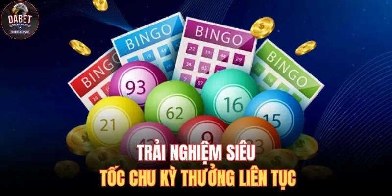 Lô Đề DABET 2 Trải nghiệm siêu tốc chu kỳ thưởng liên tục